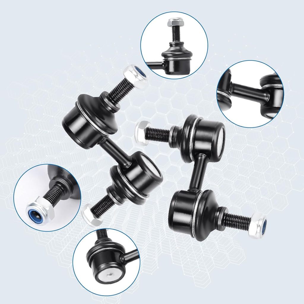 K750049 Sway Bar Links - Front Stabilizer Bar End Links Compatible with 2003-2013 Subaru Forester 2002-2016 Impreza 2005-2009 Legacy Outback