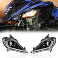 KEMIMOTO LED Headlights Compatible With Raptor 350 450 700, Wolverine 350