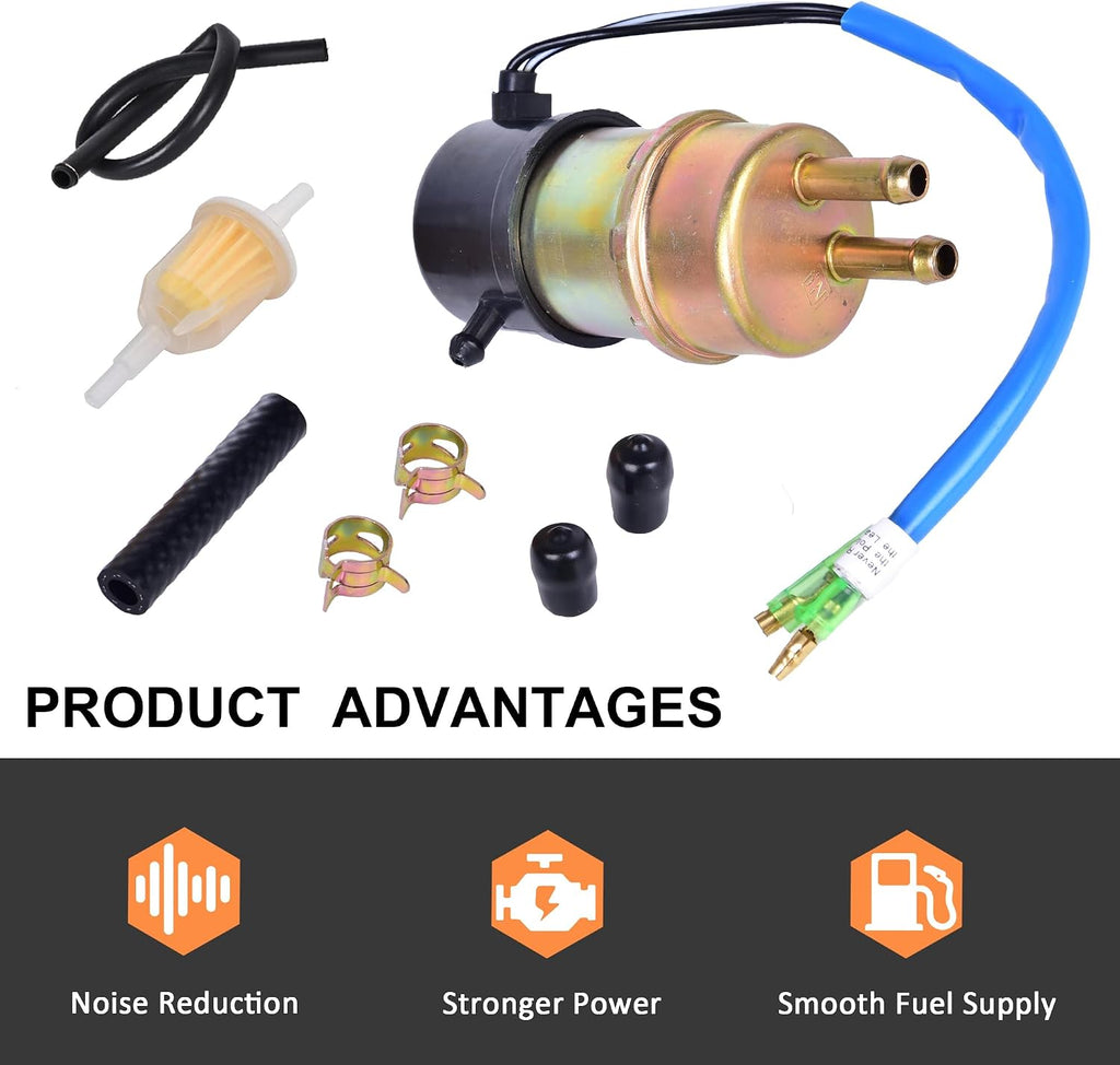 Electric Fuel Pump 49040-1055 for Kawasaki Mule 3000 3010 3020
