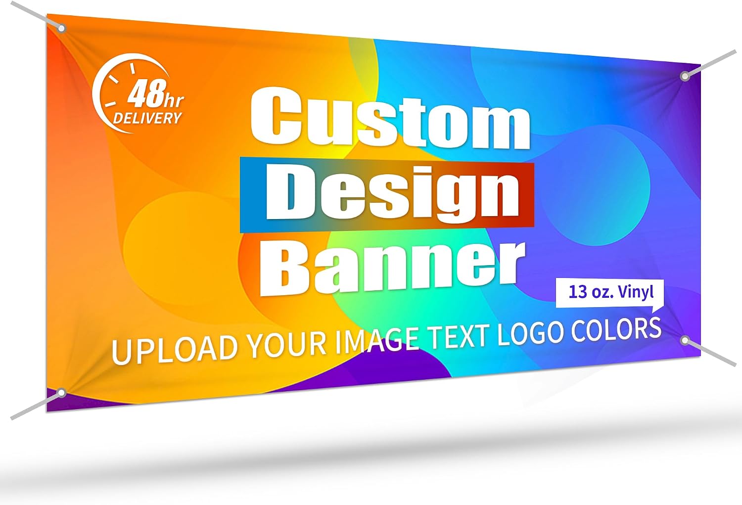 Custom Vinyl Banners & Signs, 1'*4' Large Personalized Backdrop | Backdrop for Business, Birthday, Parties, Back to