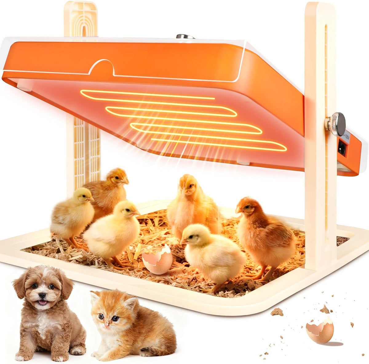 Chicken Coop Heater, Chicken Heater for Chicken Coop Accessories, Brooder Plate for Chicks, Chick Brooder Heating