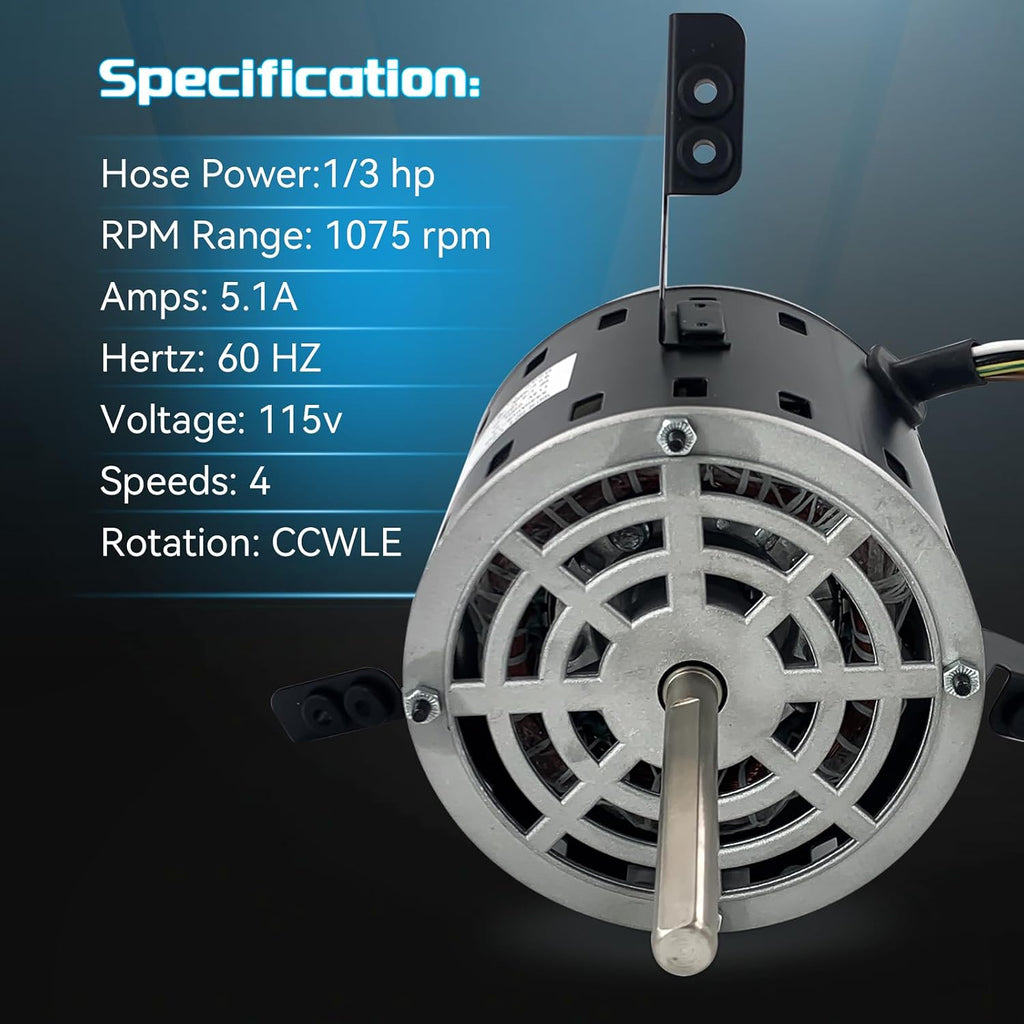 60L21 Furnace Blower Motor Compatible with Lennox Armstrong Ducane 1/3 HP