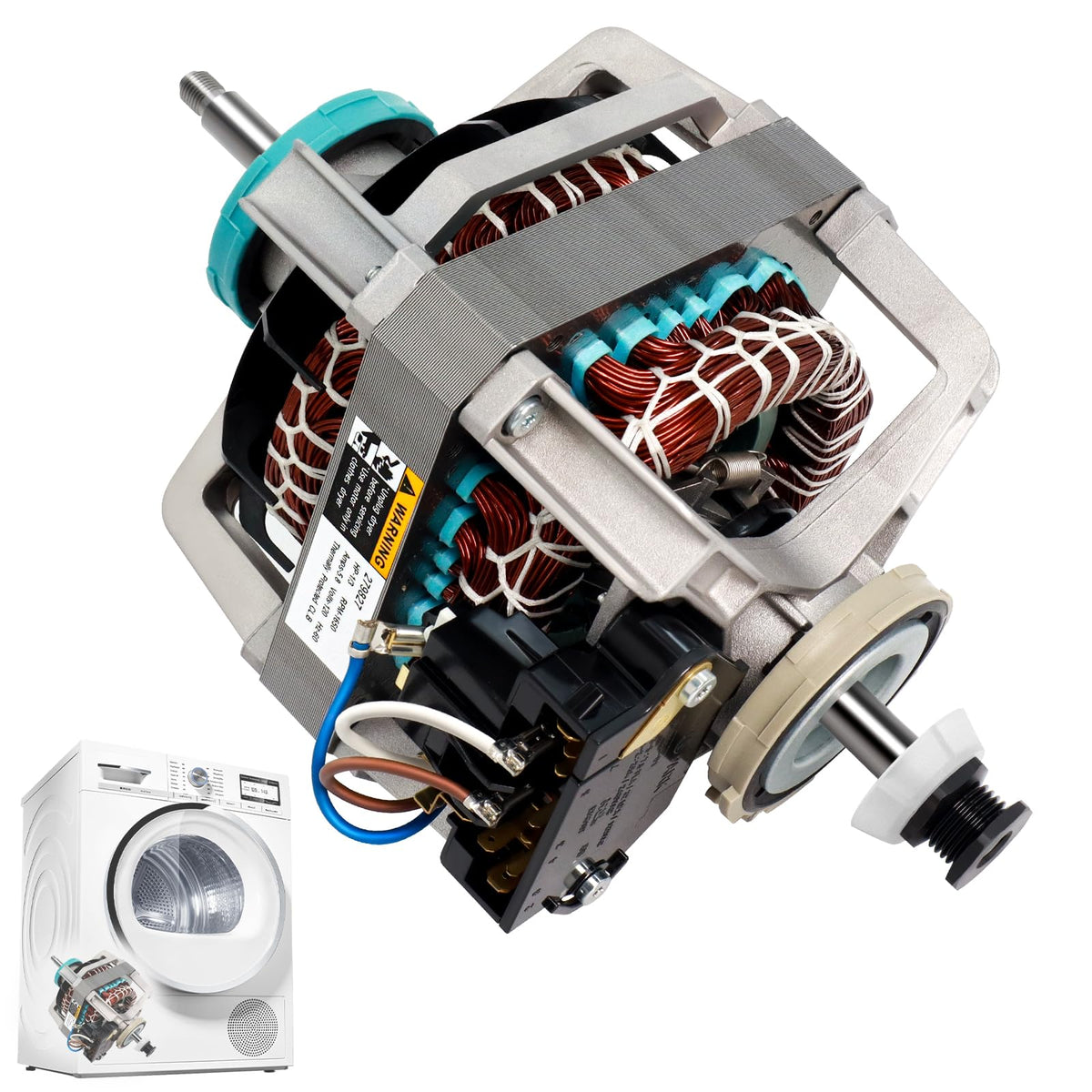 279827 Dryer Motor Compatible with Whirlpool Kenmore Dryer