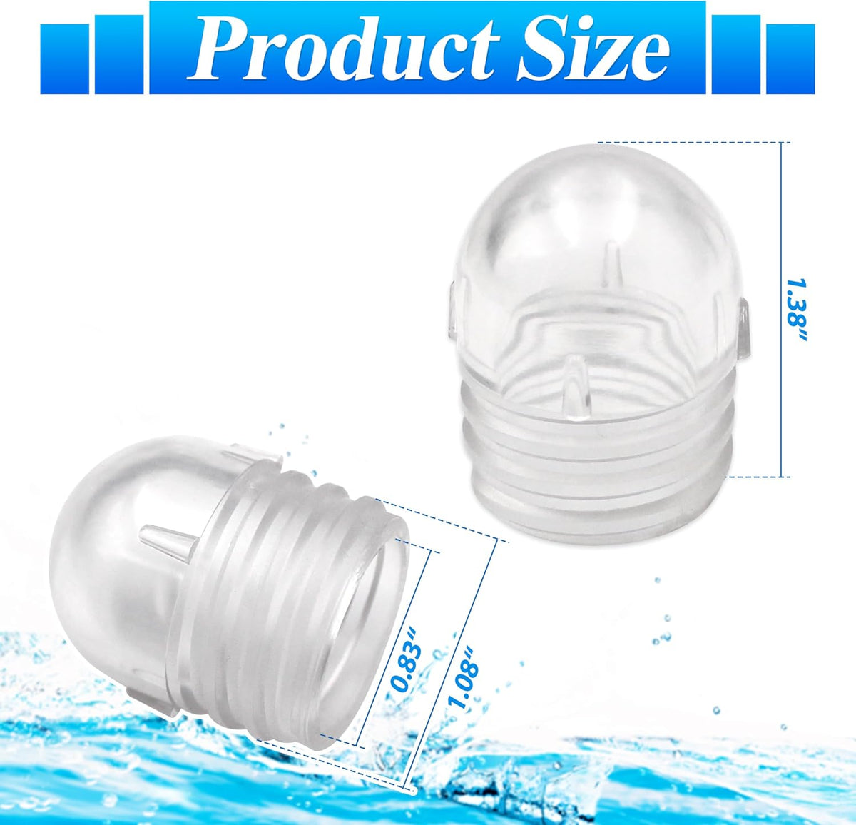 14971-SM10E17 Sight Glass Replacement for Sta-Rite MultiPort Valve