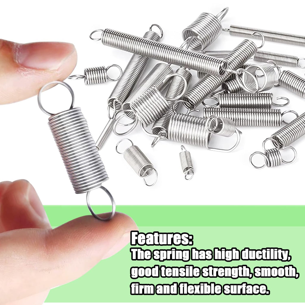 133PCS Extension Spring Assortment Kit 18 Different Sizes