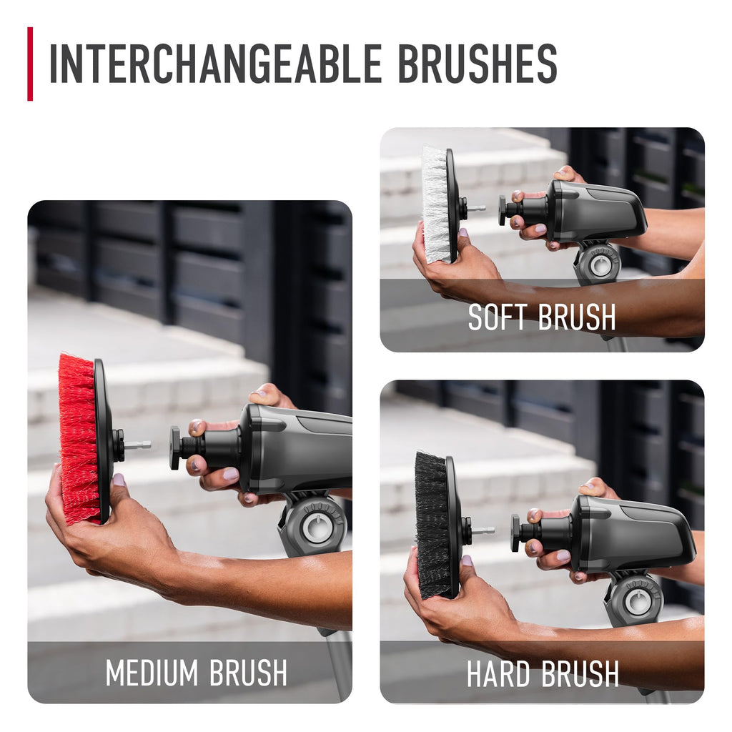 Hoover ONEPWR Telescoping Scrubber, Electric Spin Scrubber for Cleaning