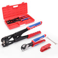 iCrimp Battery Cable Lug Crimping Tool with Wire Cutter and Stripper