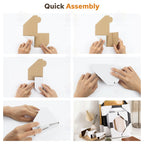 Mat Board Center 120-Pack Adjustable Cardboard Corner Protectors