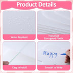 32 x 24 inch Blank Photo Booth Props DIY Happy Birthday Party Supplies Writable Picture Frame with Speech Bubble