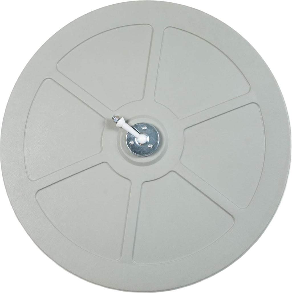 26” Acrylic Outdoor Convex Mirror With Plastic Back, Round Security Mirror for the Garage Blind Spot, Store Safety