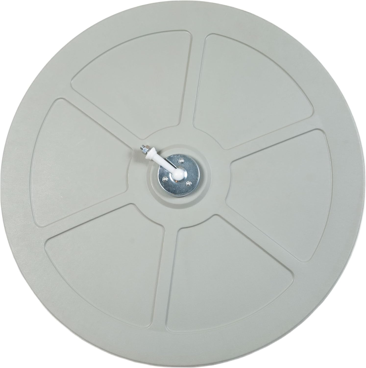 26” Acrylic Outdoor Convex Mirror With Plastic Back, Round Security Mirror for the Garage Blind Spot, Store Safety