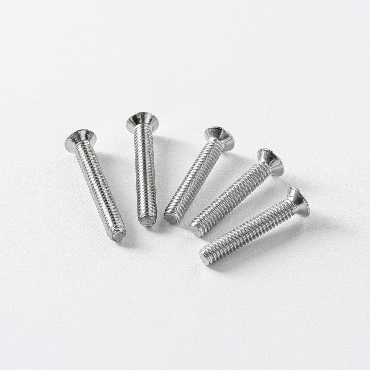 #10-24 x 1'' (50Pack) Flat Head Machine Screw, Phillips Drive, 304 Stainless Steel 18-8, Bright Finish, Fully Machine Thread