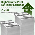 83X Black Toner Cartridge Compatible Replacement for HP CF283X