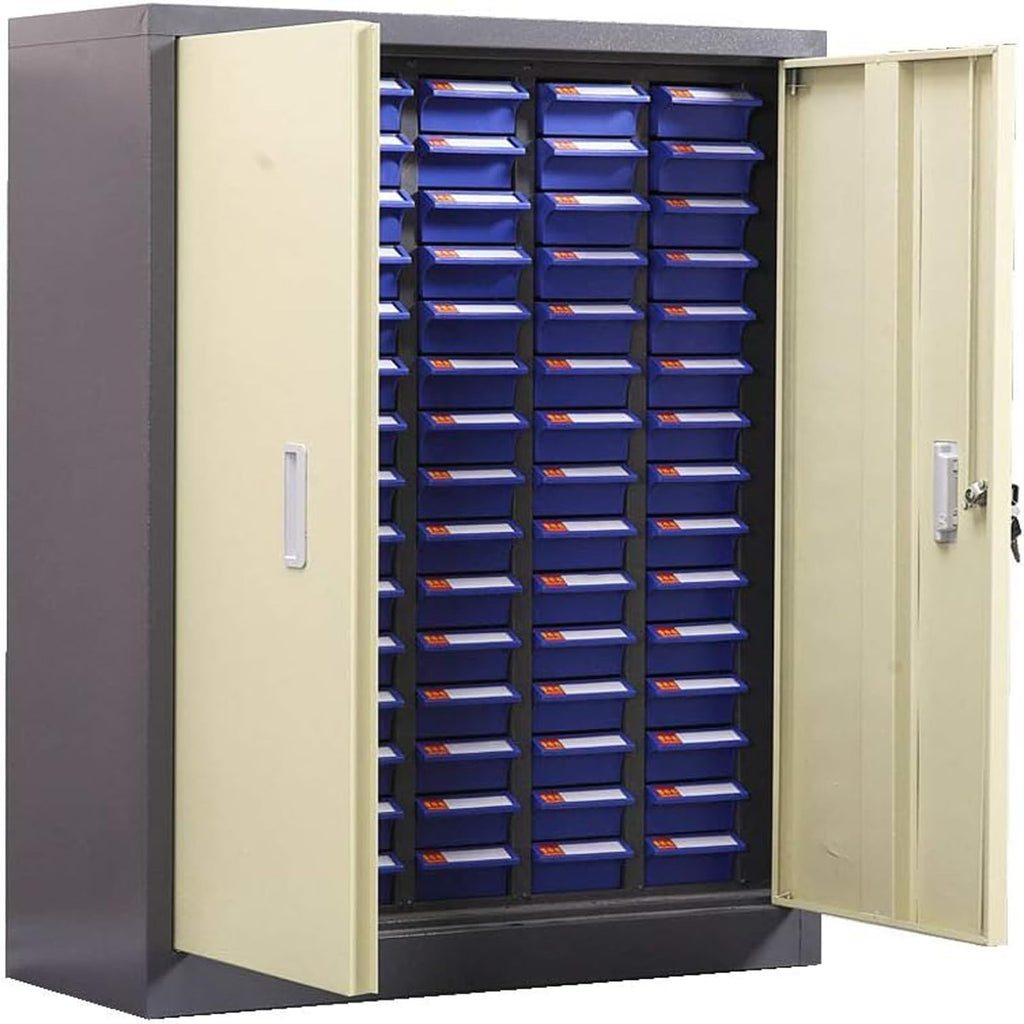 Parts Cabinet with 60 Small Drawers Tool & Office Supplies Storage Cabinet