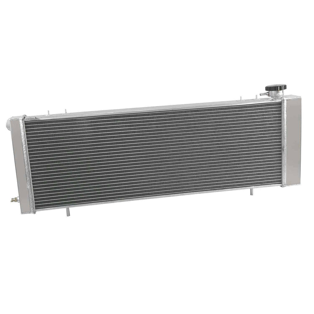 4 Row Radiator for 1991-2001 Jeep Cherokee Comanche XJ 2.5L 4.0L AT MT