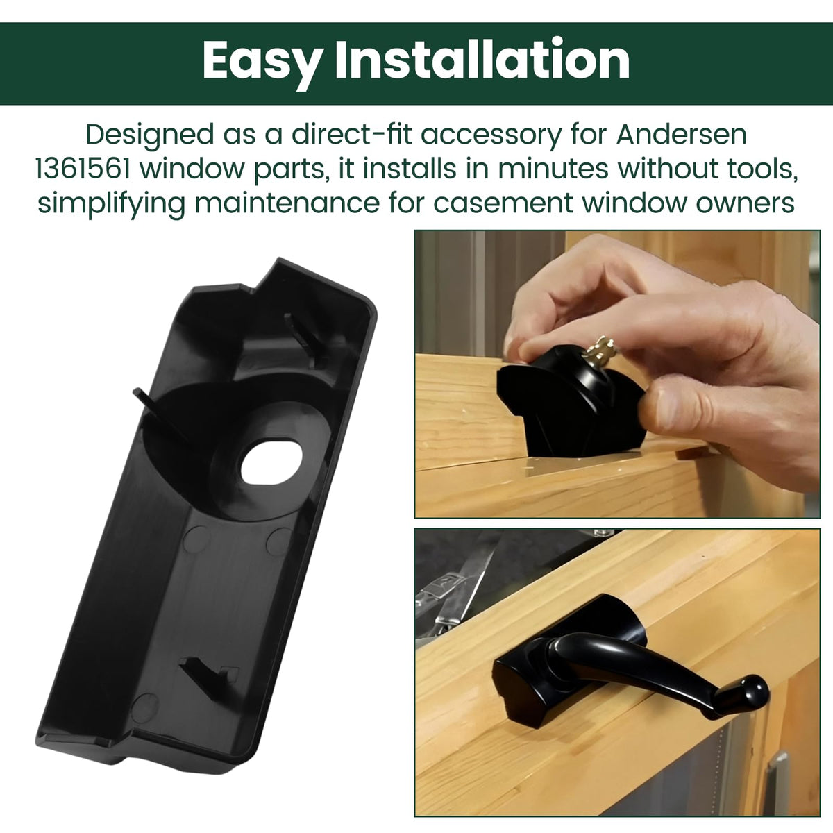 Casement Window Crank Cover for Anderson Window Crank Replacement
