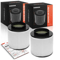A-Premium 2-PC Engine Air Filter Compatible with Audi Models