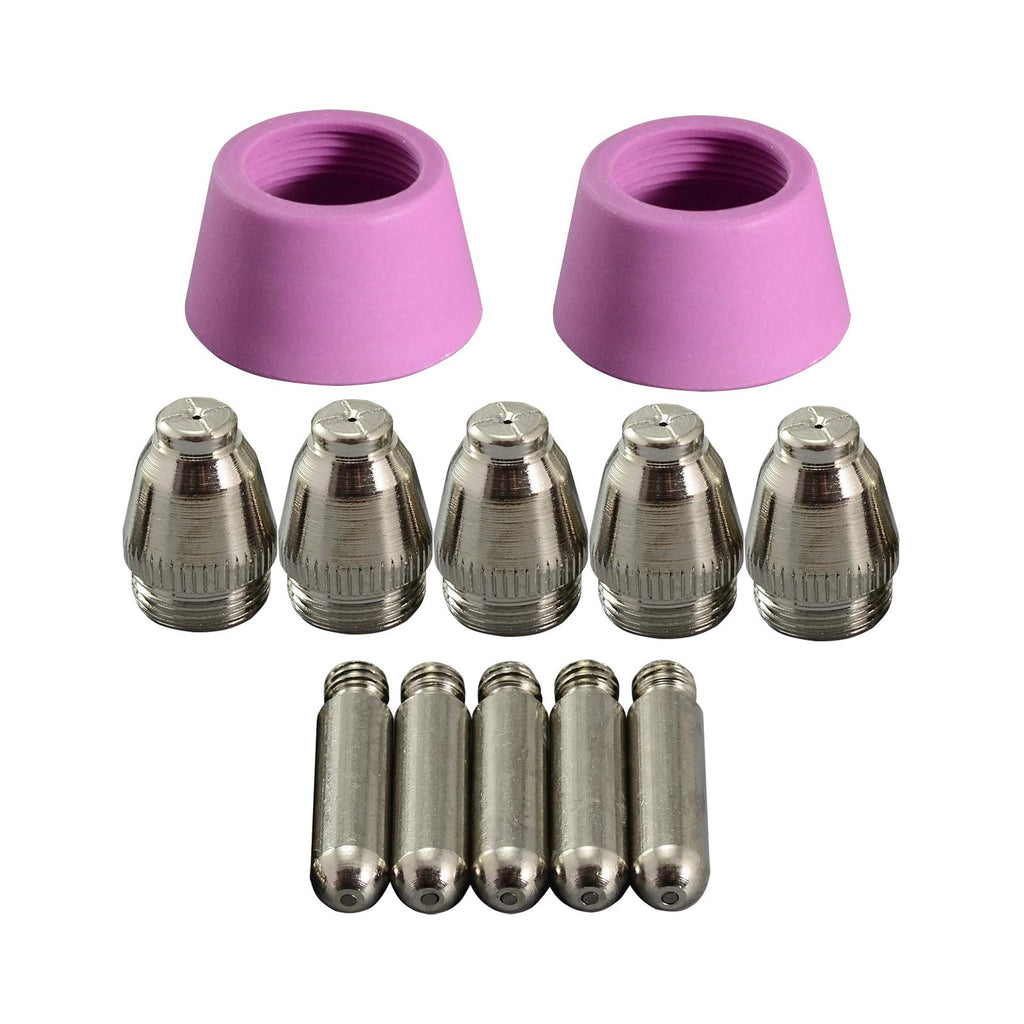SG-55 Plasma Electrode Tip .045" 1.2mm 60A Ceramic Cups kit 12pcs