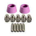 SG-55 Plasma Electrode Tip .045" 1.2mm 60A Ceramic Cups kit 12pcs