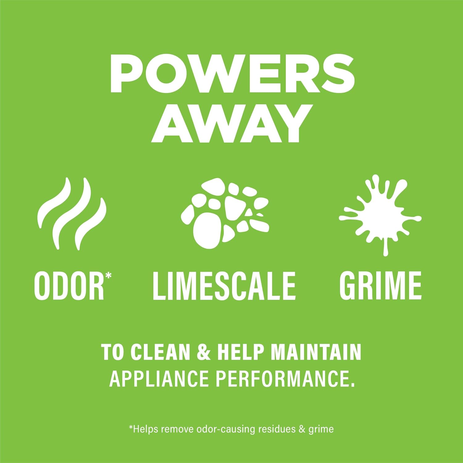 Dishwasher Cleaner, Helps Power Away Odor Causing Bacteria, Limescale, Mineral Deposits & Grime Inside Pump, Tub &