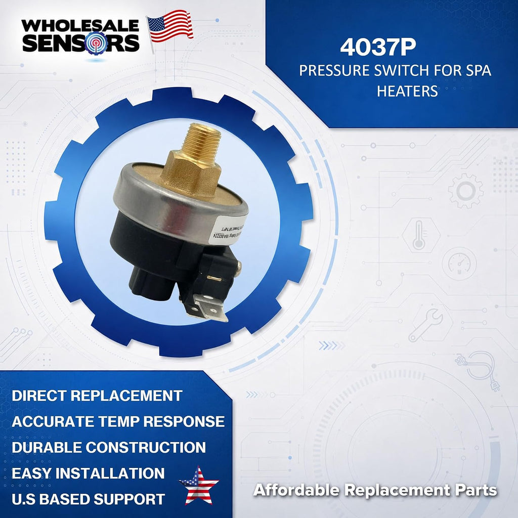 Wholesale Sensors Replacement for TecMark 4037P Pressure Switch