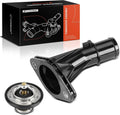 A-Premium Engine Coolant Thermostat Housing Assembly