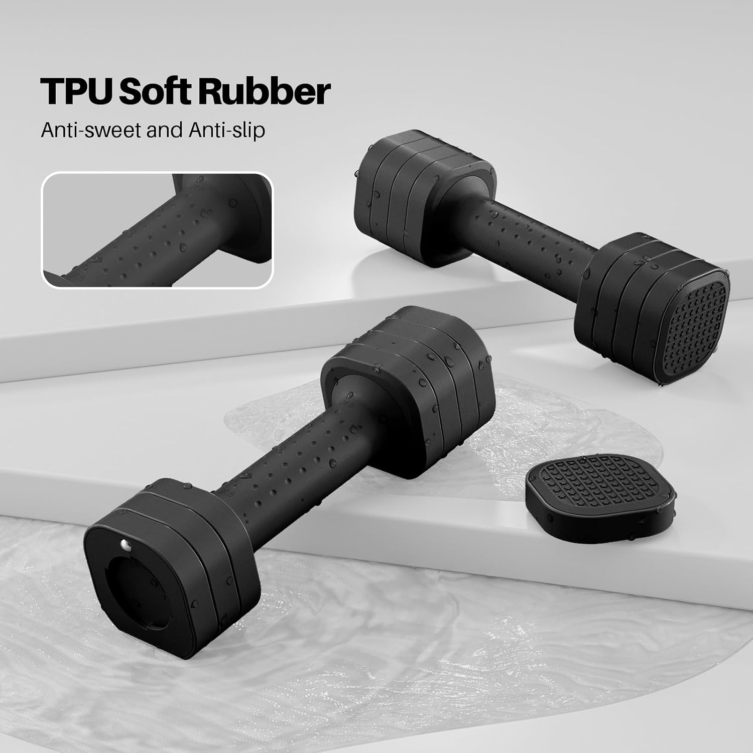 Hand Weights for Women at Home 2-5 lb Light Adjustable Dumbbells Set | Adjustable 2-5 lb(A Pair 4lb 6lb 8lb 10lb)