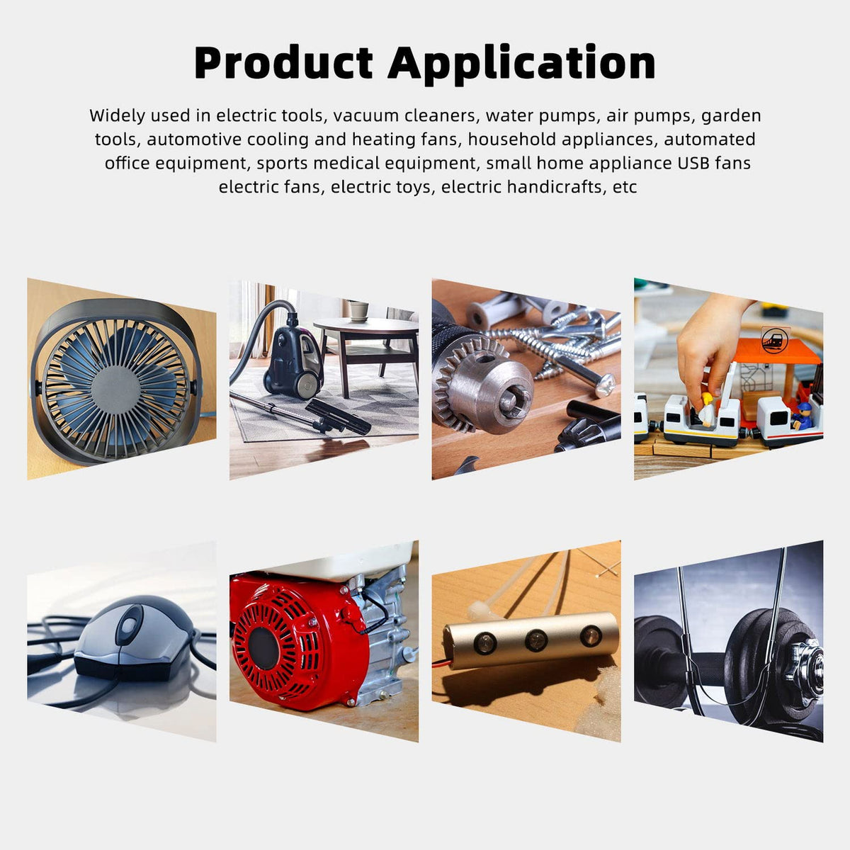 8Pack DC Motor 3V-12V 280 Micro Motor for DIY Airplane RC Boat Toys