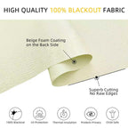 Blackout Window Shades, Cordless Roller Blinds for Indoor Windows