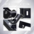 X-Change Coupler Bracket for Quick Connection of Excavator Bucket Mounting Attachment for Bobcat E26 E32 E35 E42 E45 E50 E55 E60 E63 mini Excavator, Compatible with Bobcat E Series.