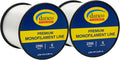 Monofilament Fishing Line | Jumbo Amount 2-1/4 lb Spools Value Pack - Low Memory and Stretch - Abrasion Resistant