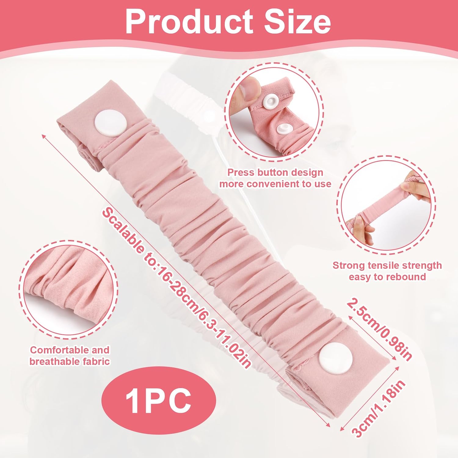 Nasal Cannula Strap Ear Protector for Oxygen Tubing,Elastic Cannula Holder