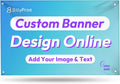 Custom Vinyl Banner Personalized HD Printing for Indoor/Outdoor - Perfect for Business Events, Graduation, Birthdays