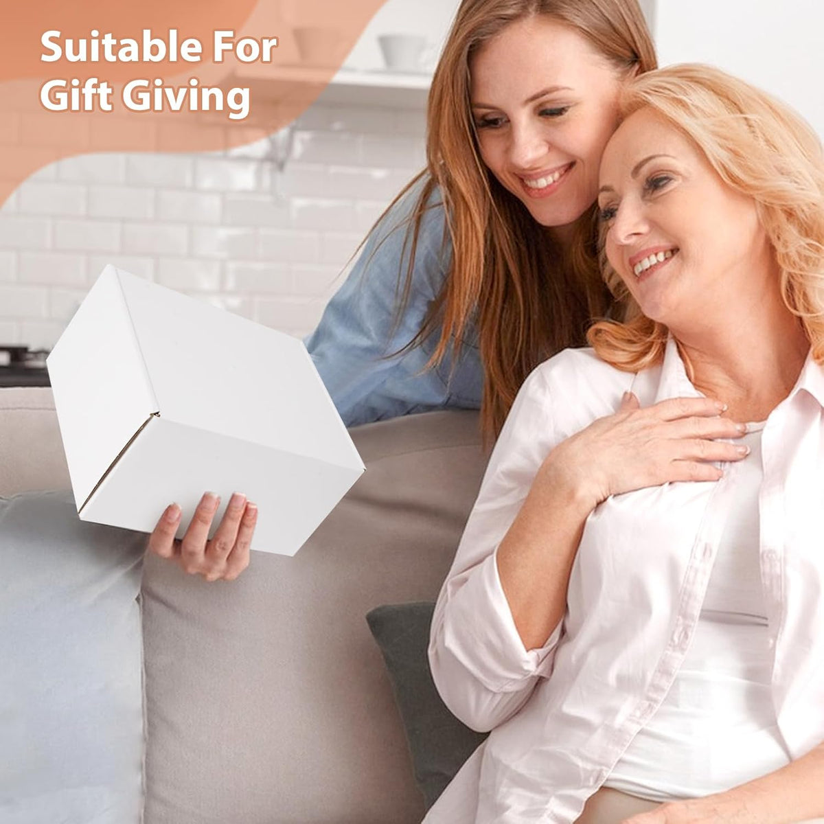 Shipping Boxes 25 Pack, Corrugated Cardboard Mailer Boxes for Small Business, Easy Fold Literature Mailers, Heavy