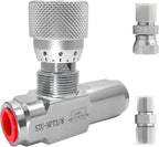 3/8" NPT Hydraulic Flow Control Valve,One-Way Adjustable Speed
