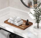 Acacia Wood Serving Tray,15.8x9.8 Inch Trays,Home Decor