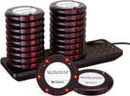 TD163 Coaster Pager System, Pagers for Restaurants, 20 Beepers