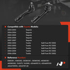 A-Premium Front Outer Tie Rod End, Compatible with Toyota