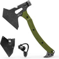 Tactical Axe with G10 Handle Camping Survival Hatchet, Multifunctional Hiking Outdoor Heavy Duty Full Tang Tomahawk
