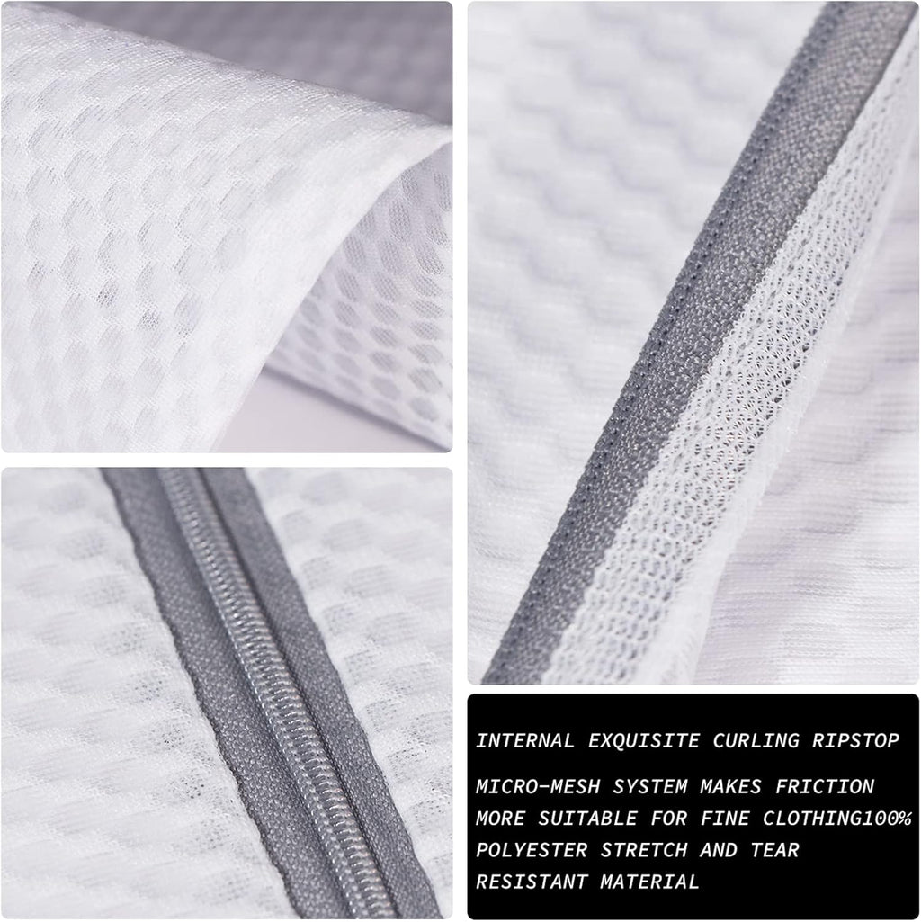 2 XX-Large Honeycomb Mesh Laundry Bag Delicates Durable for Washing Machine,24 x 24 Inches lingerie bags for Laundry