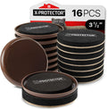 Furniture Sliders X-PROTECTOR 16 PCS – Furniture Sliders Hardwood Floors & Felt Furniture Movers – Moving Pads All