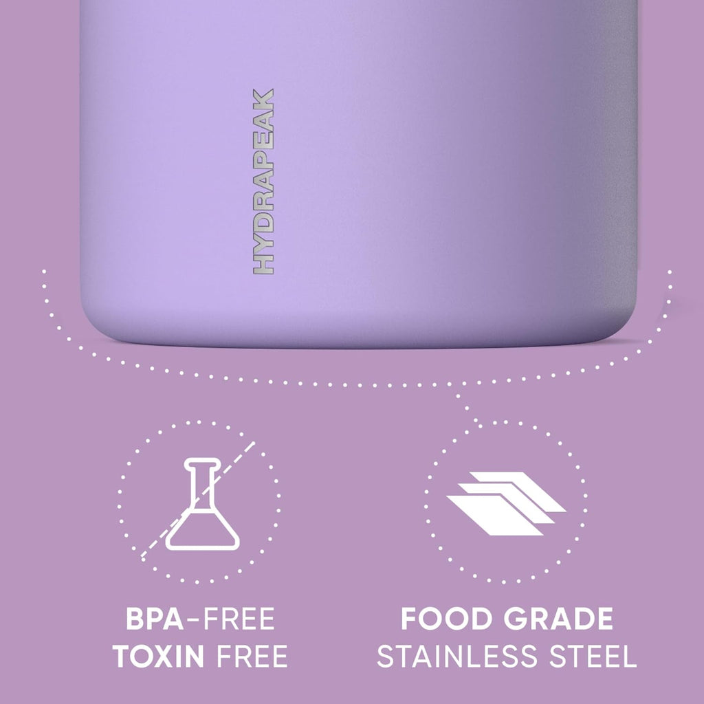 18oz Stainless Steel Vacuum Insulated Food Jar for Hot Food and Cold Food, Wide Mouth Leak-Proof Soup Jar for Adults