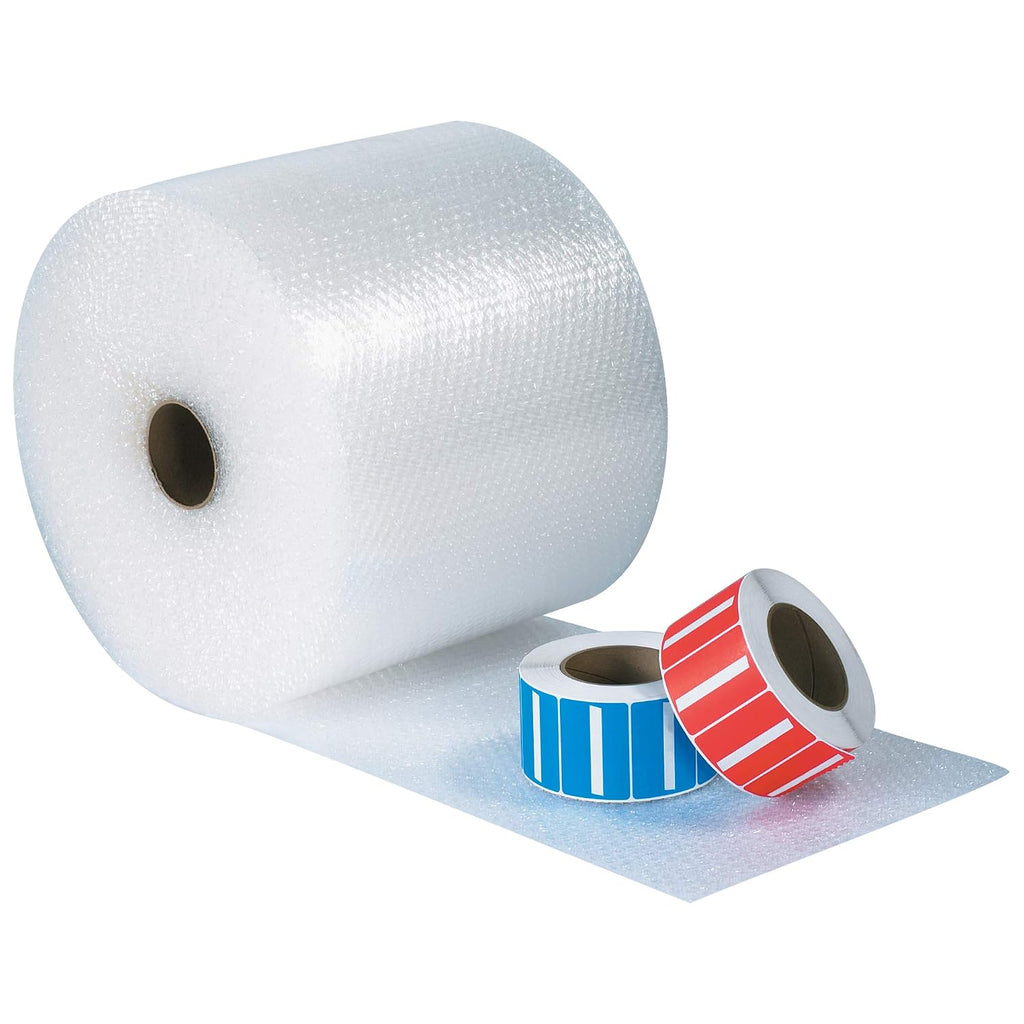 Bubble Cushioning Wrap, 12x125', 1/2" Bubble, 4-Rolls