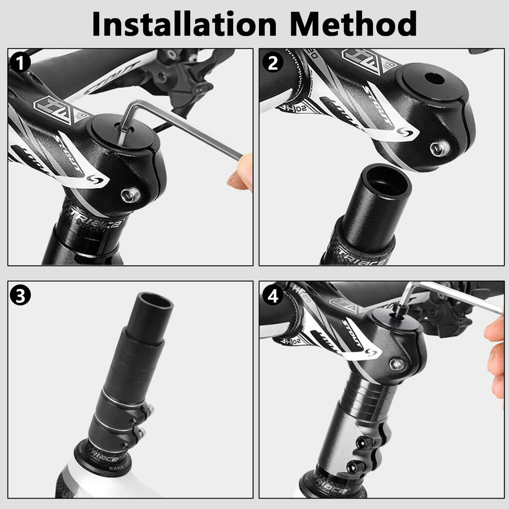 Bike Stem Riser Adjustable Handlebar Extender for Bicycle