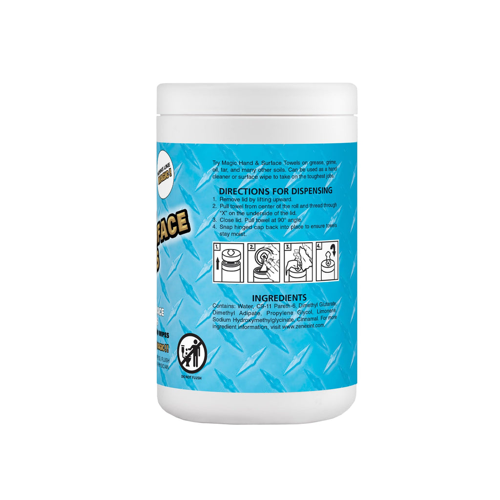 Magic Heavy Duty Dual-Sided Cleaning Wipes (6 Pack) | 70 Sheets Each