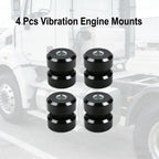 93-4060 Vibration Engine Mounts 4PCS Replacement for Thermo King TriPac APU
