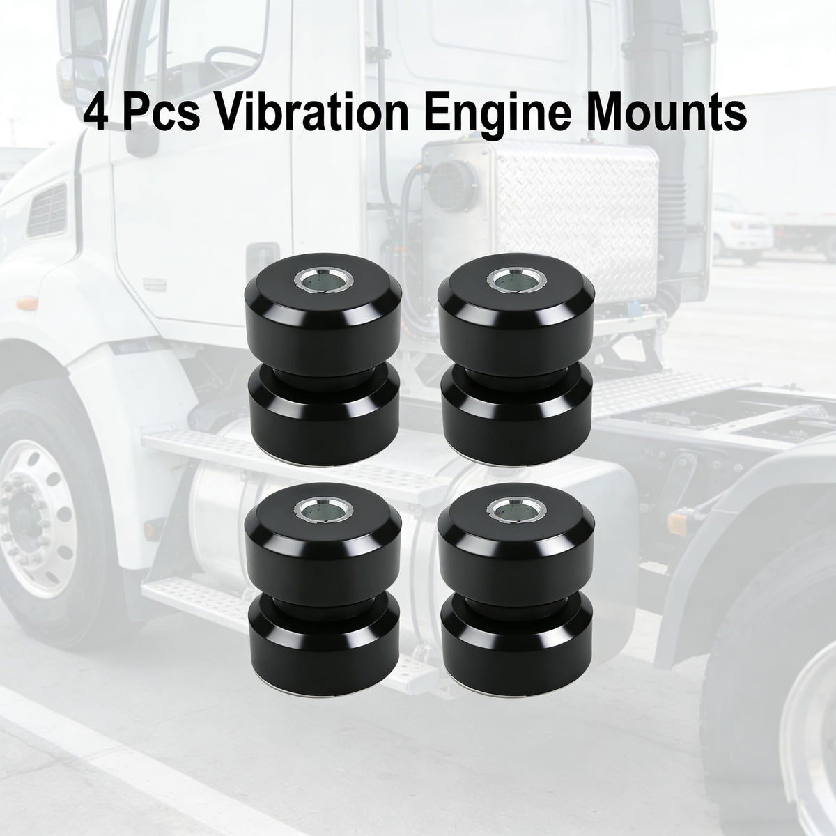 93-4060 Vibration Engine Mounts 4PCS Replacement for Thermo King TriPac APU