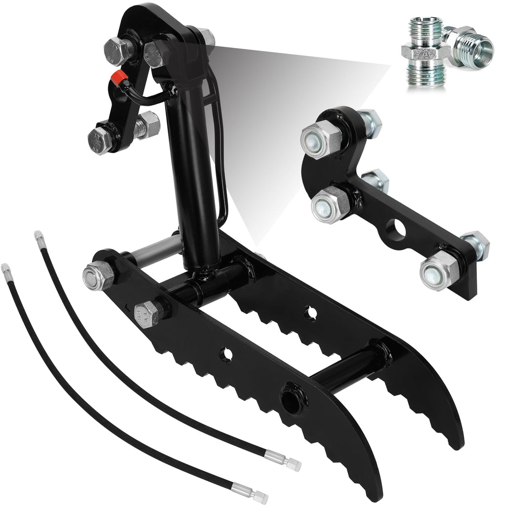 Mini Excavator Hydraulic Thumb for Typhon & Agt Mini Excavators under 3 Ton
