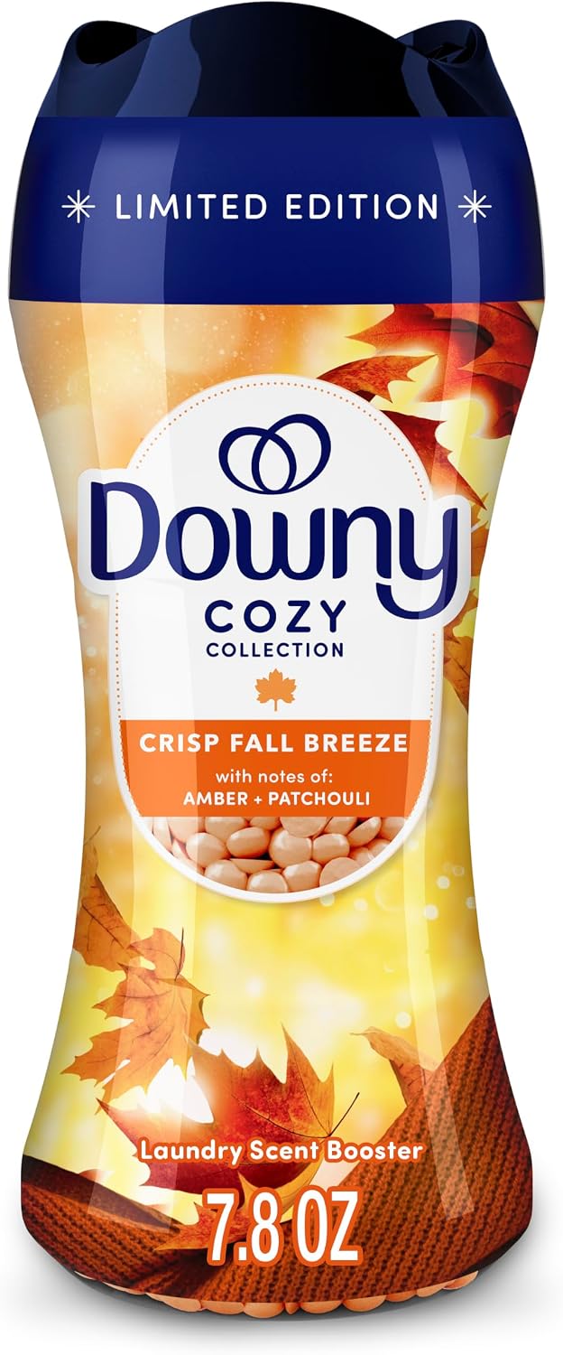 In-Wash Laundry Scent Booster Beads, Long-Lasting Crisp Fall Breeze Scent Beads, 7.8 oz