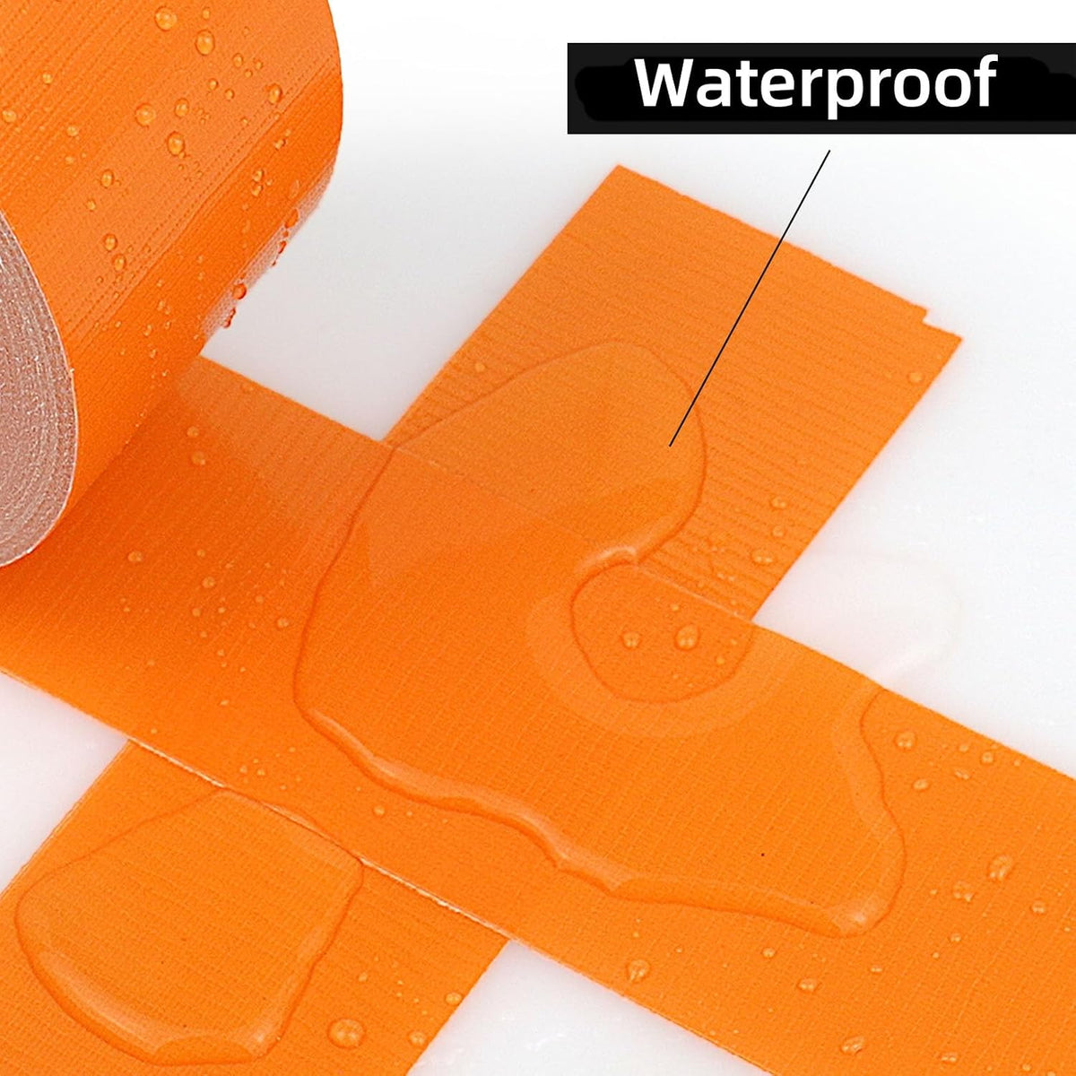 Orange Duct Tape, Heavy Duty Strong Industrial 3inch x 30yds
